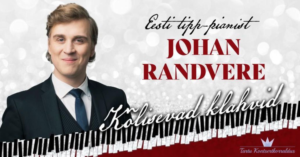 Eesti tipp-pianist Johan Randvere ja kõlisevad klahvid (Piletilevi).