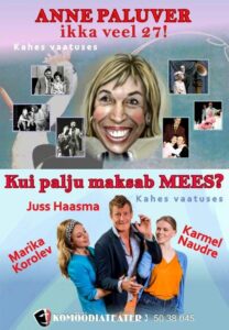 Komöödiateatri lavastused (Piletilevi).
