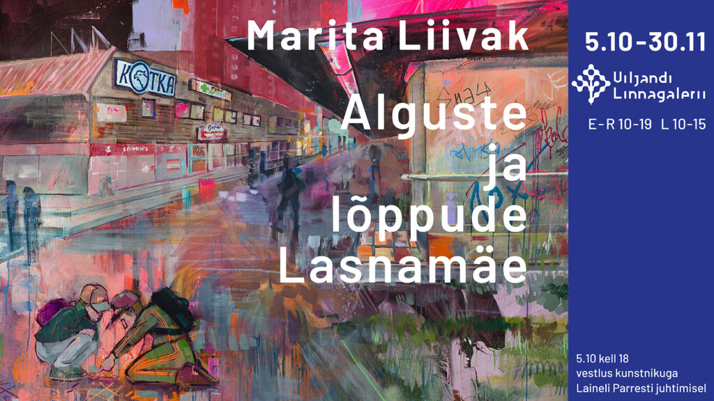 Marita Liivaku näitus Viljandi Linnagaleriis.