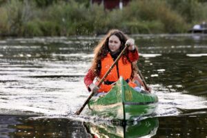 Canoe trip along the River Õhne in Mulgi County (Imre Arro, Loodusturism.ee matkakorraldus).