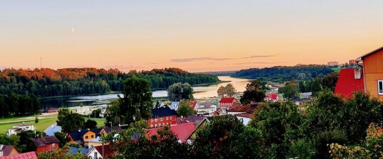Vaade Viljandi järvele (Reet Taimsoo).