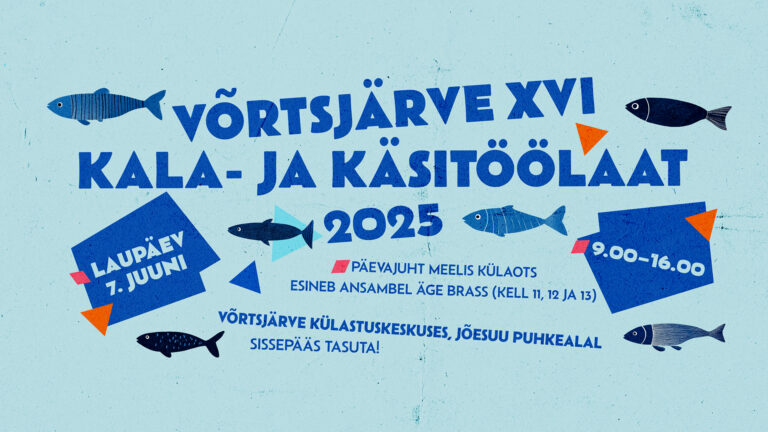 Võrtsjärve kala- ja käsitöölaat (Võrtsjärve külastuskeskus).