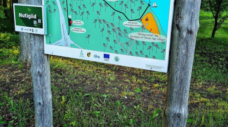 Kiviaja õpperada Sindi-Lodja silla juures (Elen Juurma).