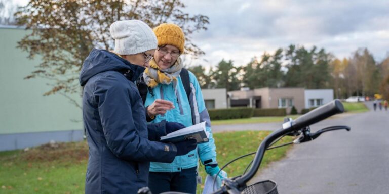 Mõnus jalgratta või jalustukäik (Kaja Hiis-Rinne).