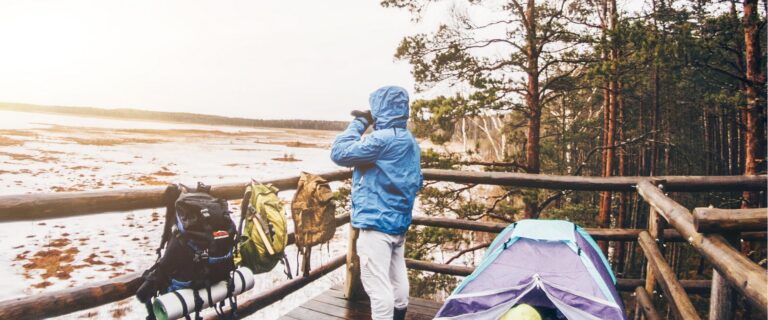 Parika ezera skatu tornis (Caspar Aru).