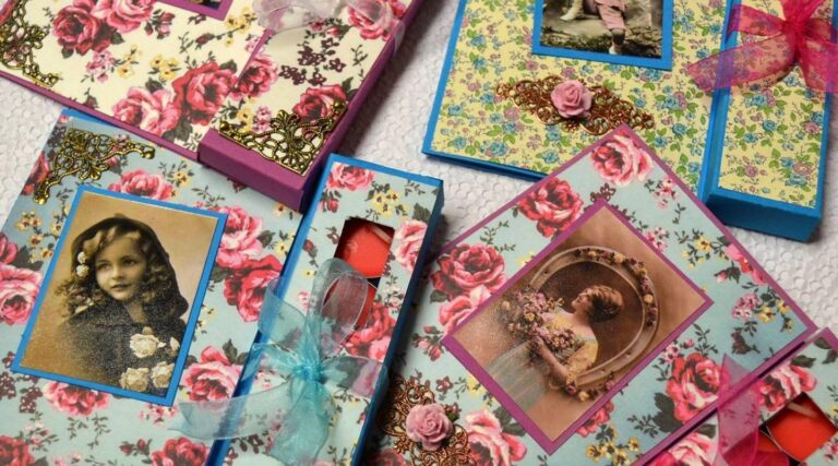 Hand-made postcard workshop at Bonifatius Guild (Bonfatiuse Gild).