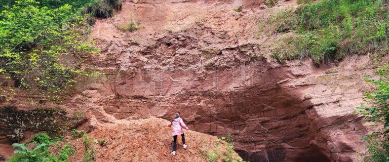 Wanderweg im Urstromtal Loodi (Viljandi turismiinfo).